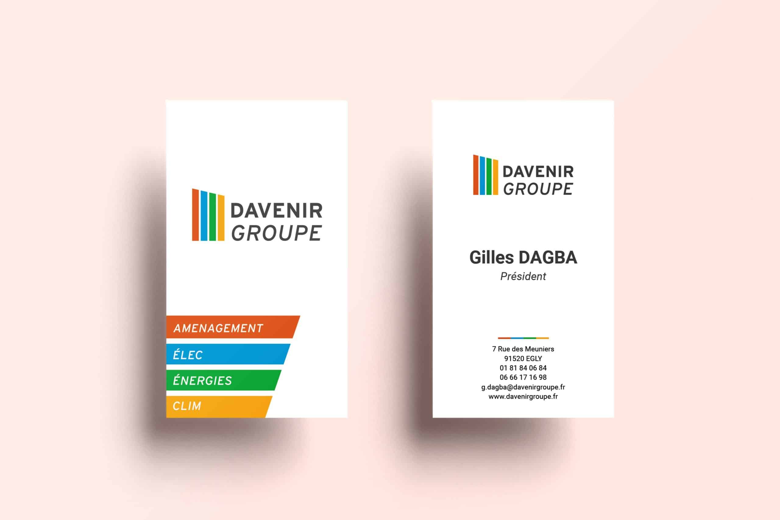 Carte De Visite DAVENIR GROUPE