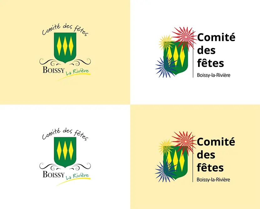 Identité visuelle logo Boissy-La-Riviere