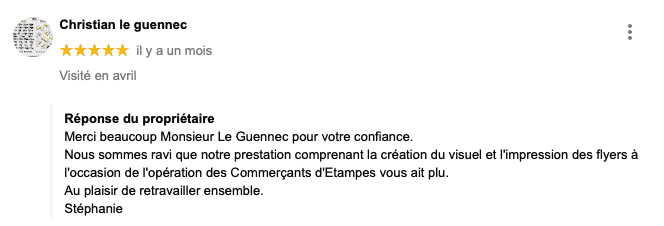 Avis google
