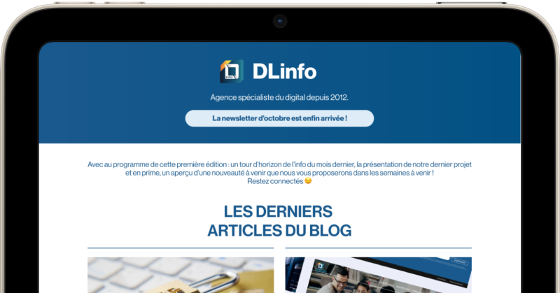 Newsletter agence DLinfo