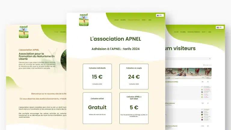 Refonte site internet APNEL